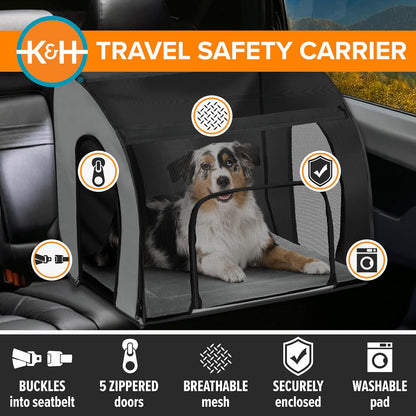 Soft-Sided Travel Safety Carrier for Pets