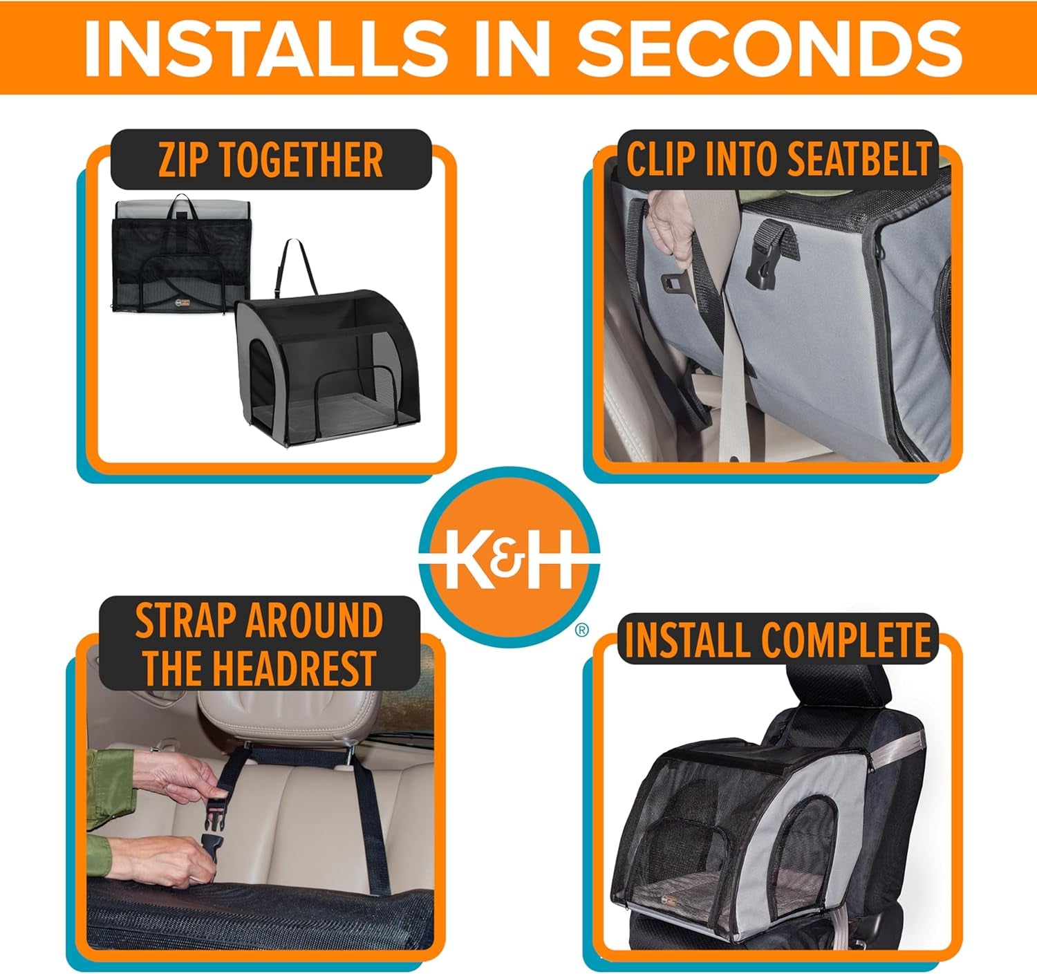 Soft-Sided Travel Safety Carrier for Pets