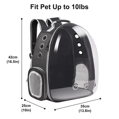Space Pet Breathable Pet Carrying Backpack